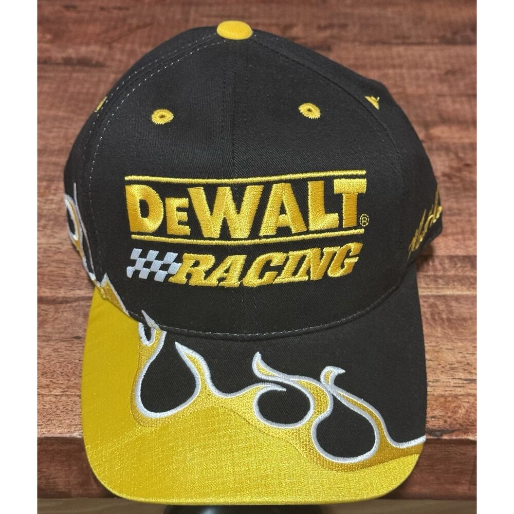 Checkered Flag Dewalt Racing Hat  #17